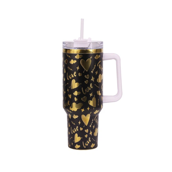 Gold Travel Mug With Handle Gold Travel Mug With Handle